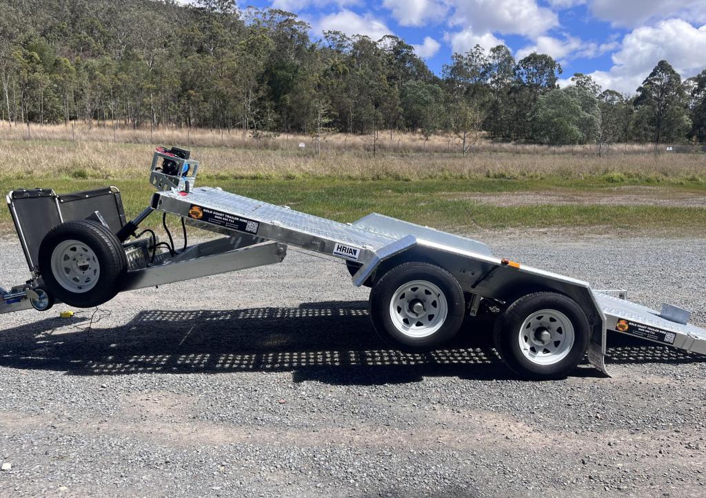 Car Trailer with STONEGUARD 3500kg ATM Hydraulic Tilt and Winch